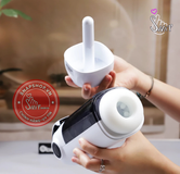 (Snapshop) Âm Đạo Giả đa năng Manmiao MF47 rung co bóp toả nhiệt Chính Hãng