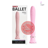 (Snapshop) Dương vật giả hít tường Galaku Ballet 2in1 Chính Hãng