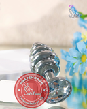 (Snapshop) Phích cắm hậu kim loại dạng xoắn Lovetoy Rosebud Classic Clear Chính Hãng