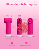 (Snapshop) Máy Bú Hút Âm Vật Lovense Fizz 2in1 Điều Khiển App Chính Hãng
