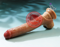 (Snapshop) Bao cao su đôn dên Manmiao W42 rung 10 chế độ kích thích Chính Hãng