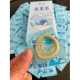 Bao Cao Su Nội Địa Trung Ca Heo Màu Xanh - Nhiều Gel Gốc Nước 789267
