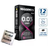 Bao Cao Su 49mm Maxxmen 003 5in1, Size Nhỏ Siêu Mỏng Chống Xuất Tinh Sớm Kéo Dài Thời Gian Quan Hệ 789276
