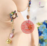 (Snapshop) Kẹp vú Chisa Senuelo Naughty Nipple Grips kích thích mạnh Chính Hãng