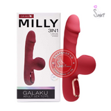 (Snapshop) Dương vật giả mini Galaku Milly 3in1 Chính Hãng