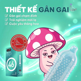 (Snapshop) Bao Cao Su Kéo Dài Thời Gian CARE 46 Minty Dots Hương Bạc Hà Chính Hãng
