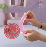 (Snapshop) Dương vật giả size mini Chisa mềm dẻo có đế gắn tường Chính Hãng