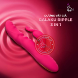 (Snapshop) Dương vật giả đa năng Galaku Ripple 3 in 1 Chính Hãng