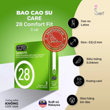 (Snapshop) Bao Cao Su CARE 28 Comfort Fit Hương Vani Chính Hãng