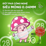 (Snapshop) Bao Cao Su CARE 28 Comfort Fit Hương Vani Chính Hãng