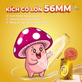 (Snapshop) Bao Cao Su Size Lớn 56mm CARE 29 Parisian Hương Nước Hoa Chính Hãng