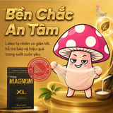 (Snapshop) Bao Cao Su Size Lớn 58mm Trojan Magnum XL Large Chính Hãng