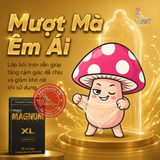(Snapshop) Bao Cao Su Size Lớn 58mm Trojan Magnum XL Large Chính Hãng