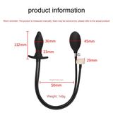 Plug Bơm Hơi Dãn Ass Tới 9.5cm Dạng Tròn