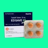 Viên hỗ trợ sinh lực nam giới Edsave 20 4 viên chính hãng