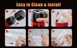 Âm Đạo Giả Thiết Kế Giống Khoang Máy Bay Hút Thụt Rung