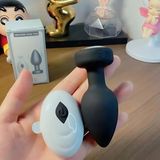 Phích cắm hậu môn có dây đeo điều khiển từ xa Easytoys
