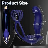 Plug Rung Ngoáy Điểm G Có Vòng Đeo Dương Vật