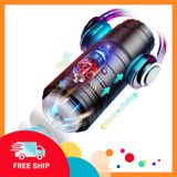 (Che Tên Khi Giao) Âm Đạo Giả Thụt Rung Tự Động Dạng Ống Kính Nhám Đen Bảo Mật Tuyệt Đối
