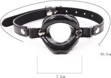 Ball Gag Khóa Hàm Hình Môi