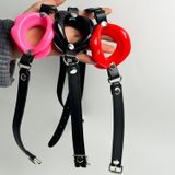 Ball Gag Khóa Hàm Hình Môi