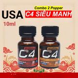 (Che Tên Khi Giao) Combo 2 chai Popper Đôi , Dùng Được Cho Nam Nữ, Kích Thích Cực Mạnh, Phê Lâu, Che Tên SP Chuẩn Auth
