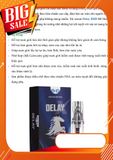 Combo 2 chai xịt nhỏ giọt B.H.D Delay X (5ml) hiệu quả nhanh, tiện lợi