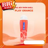 ɡel bôi trơn hương cam Shell Play Orange - Chai 100ml | SHELL CHÍNH HÃNG