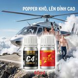 Combo 2 chai Popper khô 60ml, cho top bot dùng chung, phê ngất ngây 