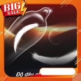 Bao cao su OLO 001 Vàng New Three 001 Jelly Gold siêu mỏng, hạt gai nổi đặc biệt, ɡel bôi trơn gốc nước – Hộp 10c