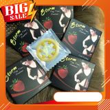 [HOT] Combo 10 hộp bao cao su OKSTOME  BI hương dâu cực chất 10 cái (Cam kết chính hãng-Chê tên kín đáo) )