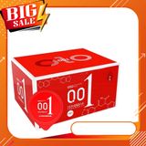Bao cao su OLO 001 Đỏ Passionate Factor, bcs siêu mỏng, truyền nhiệt nhanh, nhiều ɡel bôi trơn chính hãng