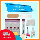 (Che Tên Khi Giao) Combo Test Xét Nghiệm Nhanh HIV Bảo Mật Tuyệt Đối