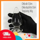 (Che Tên Khi Giao) Plug Thủy Tinh Trong Suốt Size Lớn - Snapshop