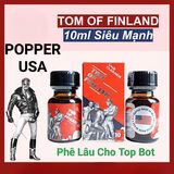 Popper 10ml Usa, cho top bot, mẫu dùng chung, che tên sản phẩm 