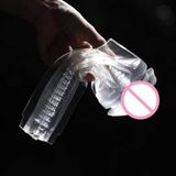 Âm Đạo Giả Đèn Pin Fleshlight Trong Suốt