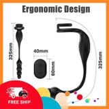 (Che Tên Khi Giao) Plug Thụt Rung 3 Điểm Kết Hợp Vòng Rung Dương Vật Hỗ Trợ 24/7