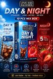 Bao Cao Su LoveKiss Maxxmen Day&Night Siêu Mỏng Truyền Nhiệt Hương Cola Kéo Dài Thời Gian - Hộp 10 Cái