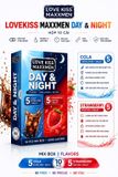 Bao Cao Su LoveKiss Maxxmen Day&Night Siêu Mỏng Truyền Nhiệt Hương Cola Kéo Dài Thời Gian - Hộp 10 Cái