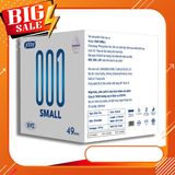 Bao cao su 49mm Xtoy Small, bcs 49mm size nhỏ siêu mỏng kéo dài thời gian quan hệ