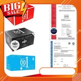 Bao cao su gai oio Xanh Lá hộp 10 cái, bcs có gai siêu mỏng kéo dài thời gian quan hệ