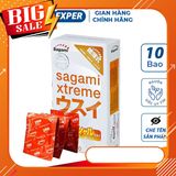 Bao cao su Sagami Super Thin, bcs siêu mỏng chống xuất tinh sớm kéo dài thời gian