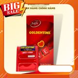 Bao cao su GOLDENTIME Love, bcs siêu mỏng trơn mịn cổ thắt kéo dài quan hệ công nghệ Hàn Quốc