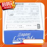 Bao cao su Sagami Love Me Gold, bcs siêu mỏng chống xuất tinh sớm kéo dài thời gian