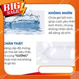 Bao cao su 001 Thin Square Black, bcs siêu mỏng chống xuất tinh sớm kéo dài thời gian