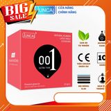 Bao cao su gai JUNCAI 001 Passio Granule, bcs siêu mỏng 0.01mm, nhiều ɡel kéo dài thời gian quan hệ