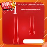 Bao cao su 001 JUNCAI đỏ, bcs 0.01mm nhiều ɡel tăng khoái cảm kéo dài thời gian quan hệ
