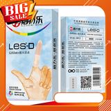 Bao cao su ngón tay LES - D, bao ngón tay có gai, bcs ngón tay 1 hộp 8 cái