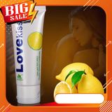 ɡel bôi trơn Love Kiss hương chanh 50 ml, ɡel bôi trơn tăng khoái cảm