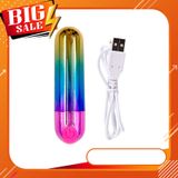 Xách Tay mɑssager Nhỏ Gọn Không Thấm Nước có thể sạc qua USB máy mát xa mini 10 Chế Độ du lịch nhỏ gọn máy mát-xa điện Cho Phụ Nữ 797273